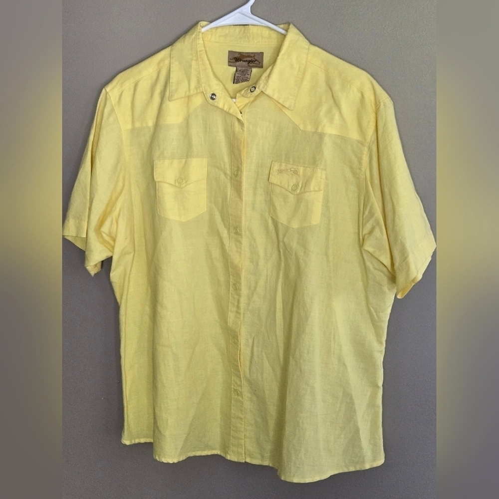 Men's Vintage Wrangler Single Stitch Bronco‎ Logo Short Sleeve Ranchcore, XL